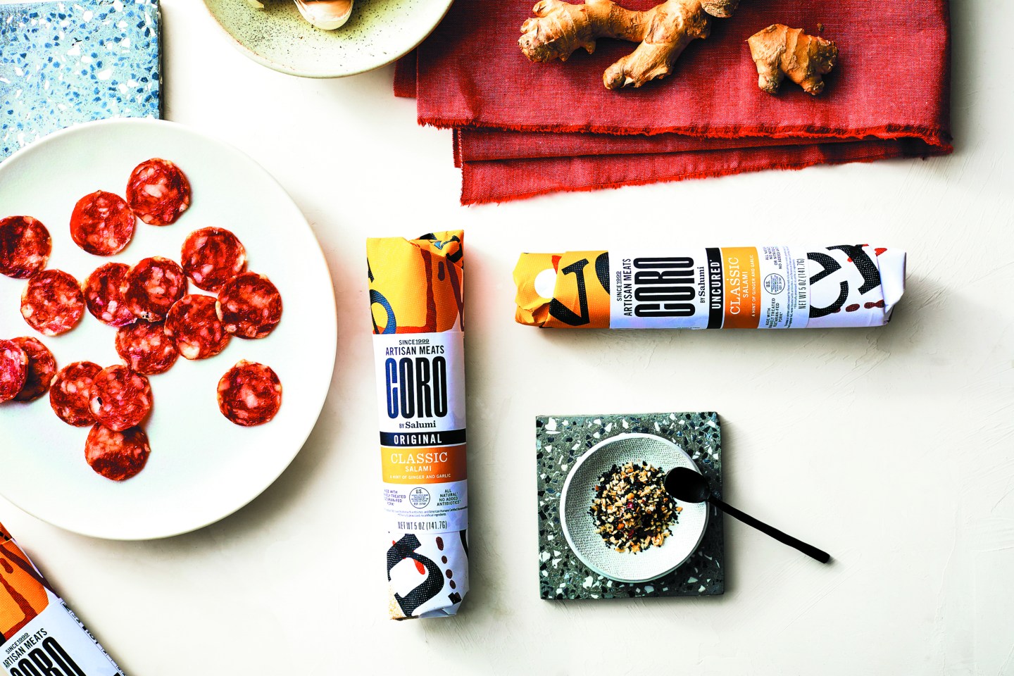 'Coro' is the Italian word for chorus , and the business owners say the name is a metaphor for not only the chorus of non-traditional flavors in the meats but also the chorus of voices at the neighborhood institution.