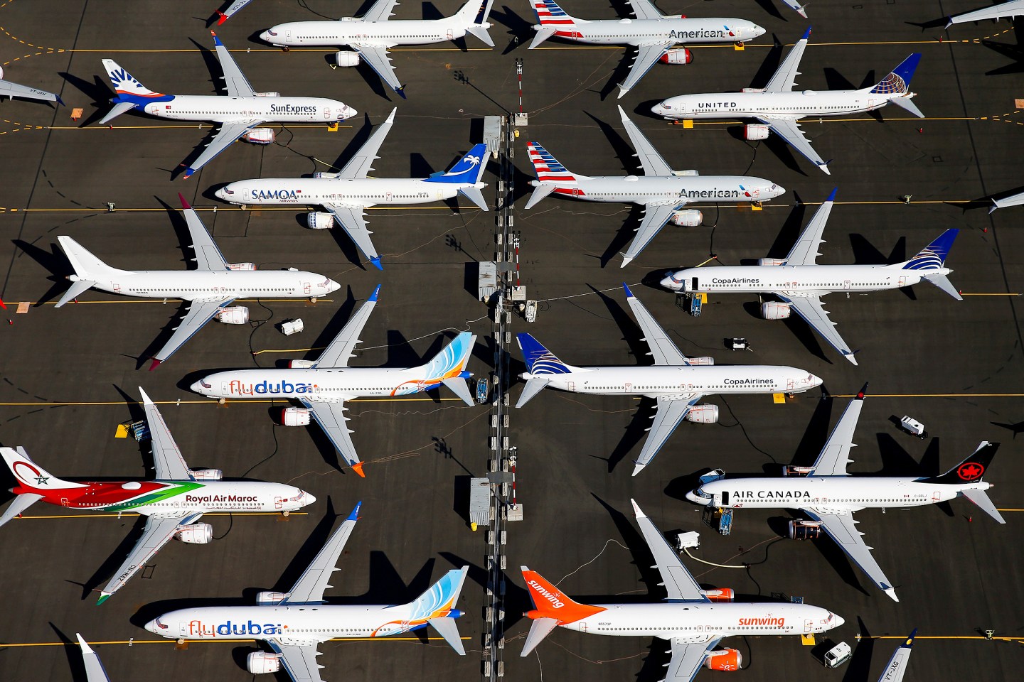Boeing 737 Max aircrafts