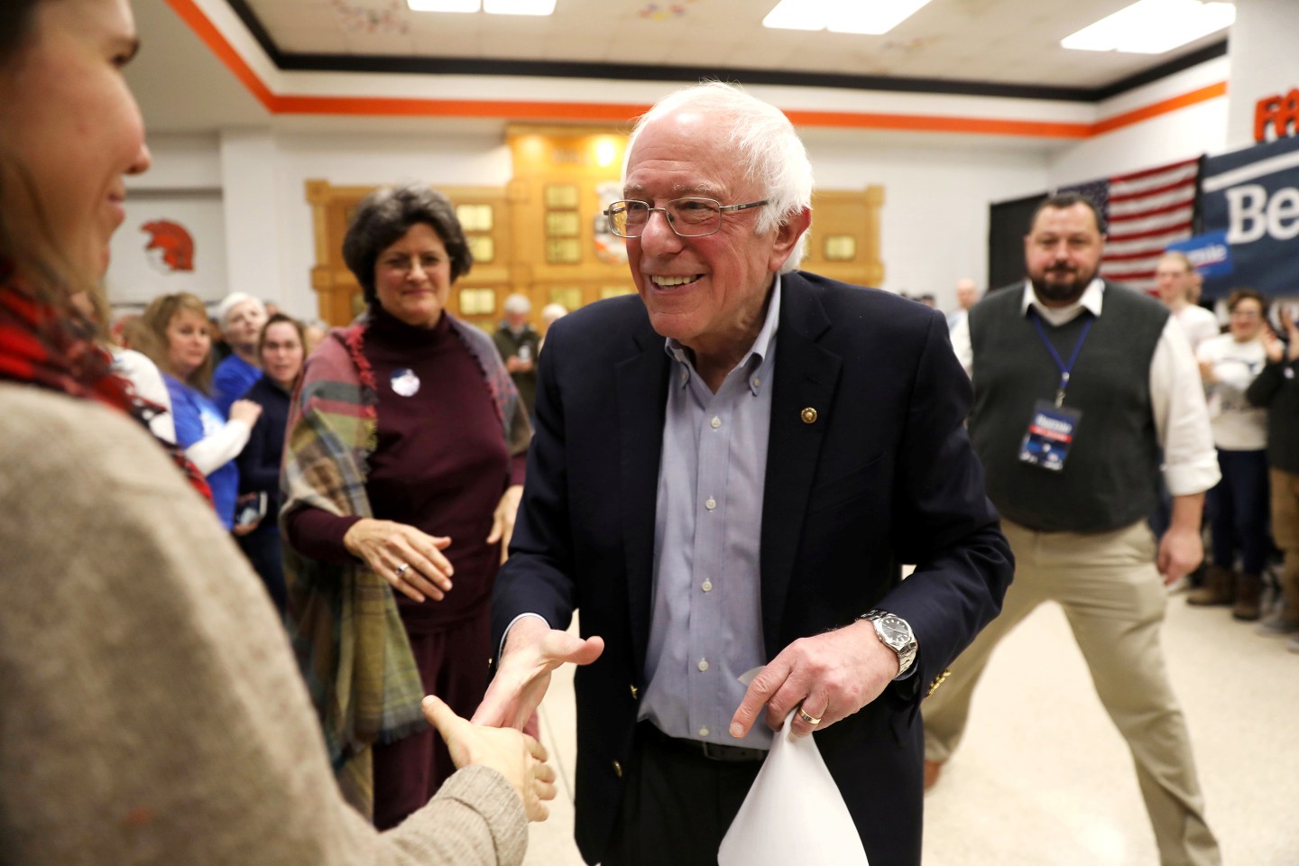 Bernie Sanders-Time's Up