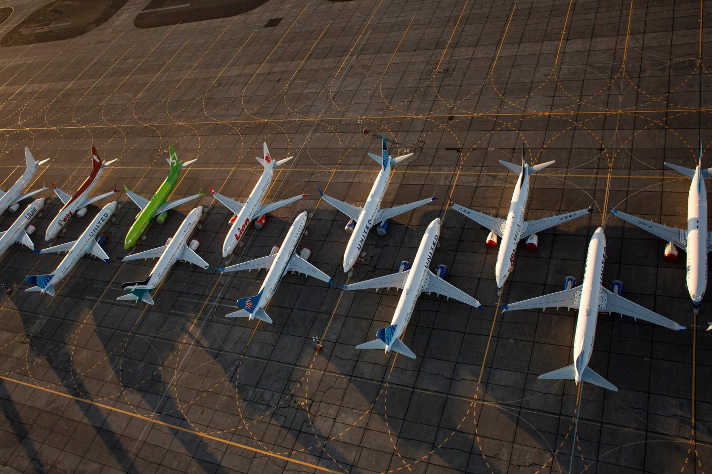 Boeing 737 MAX airplanes