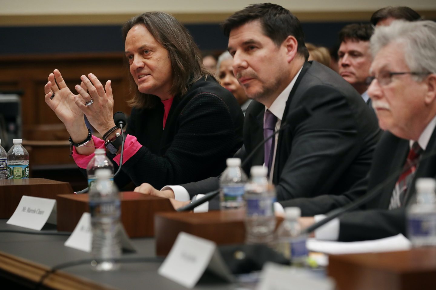 ceos of sprint and t-mobile testify about their merger