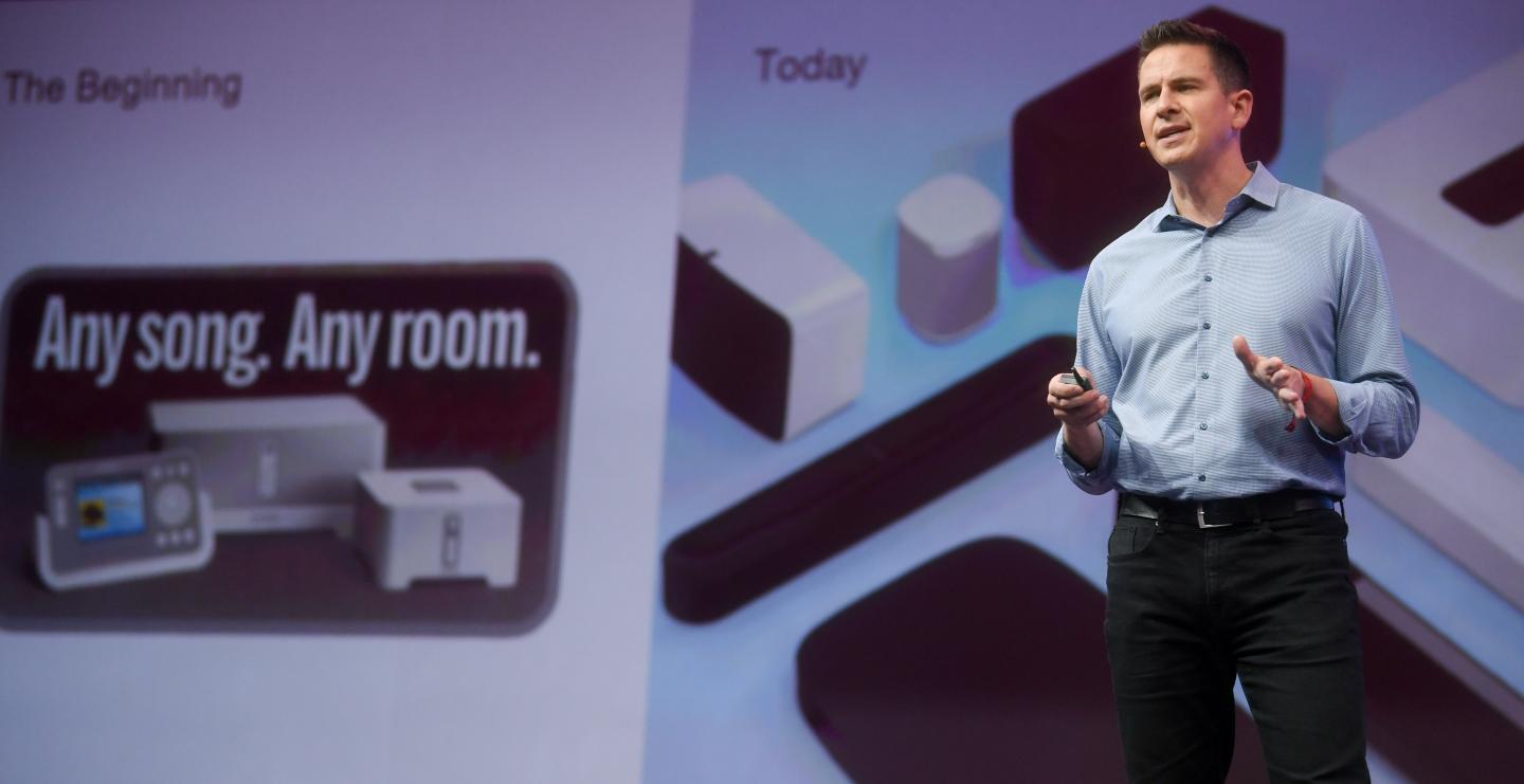Patrick Spence, CEO, Sonos.