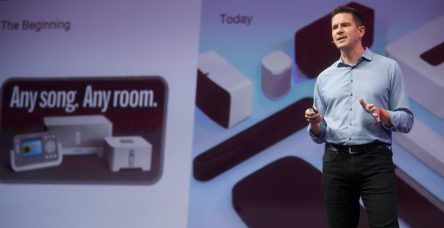 Patrick Spence, CEO, Sonos.