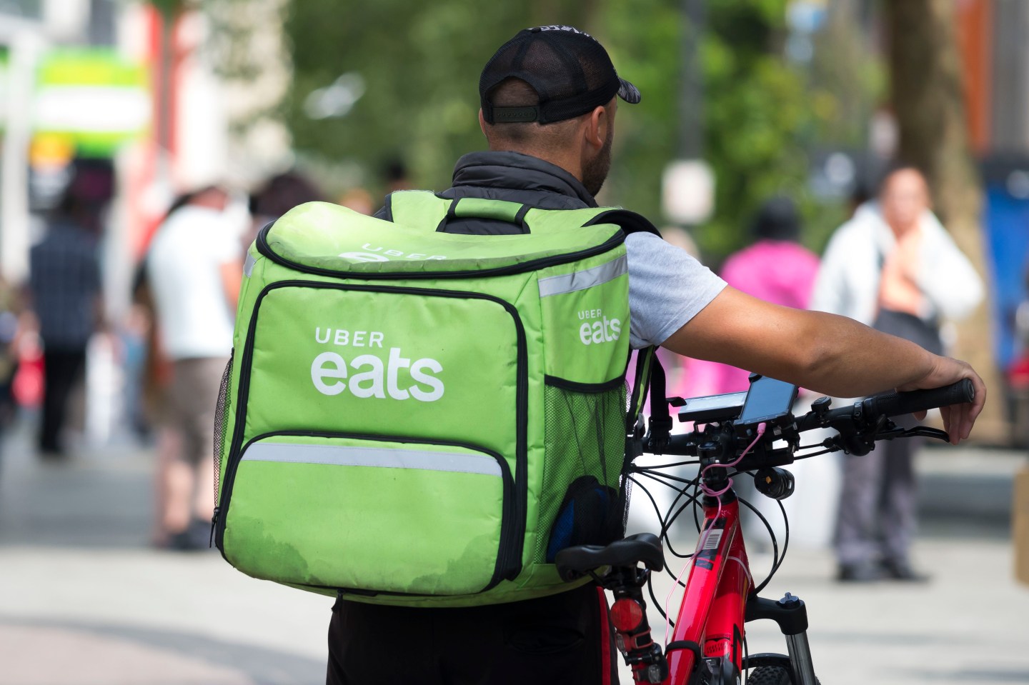 Food delivery service Uber Eats