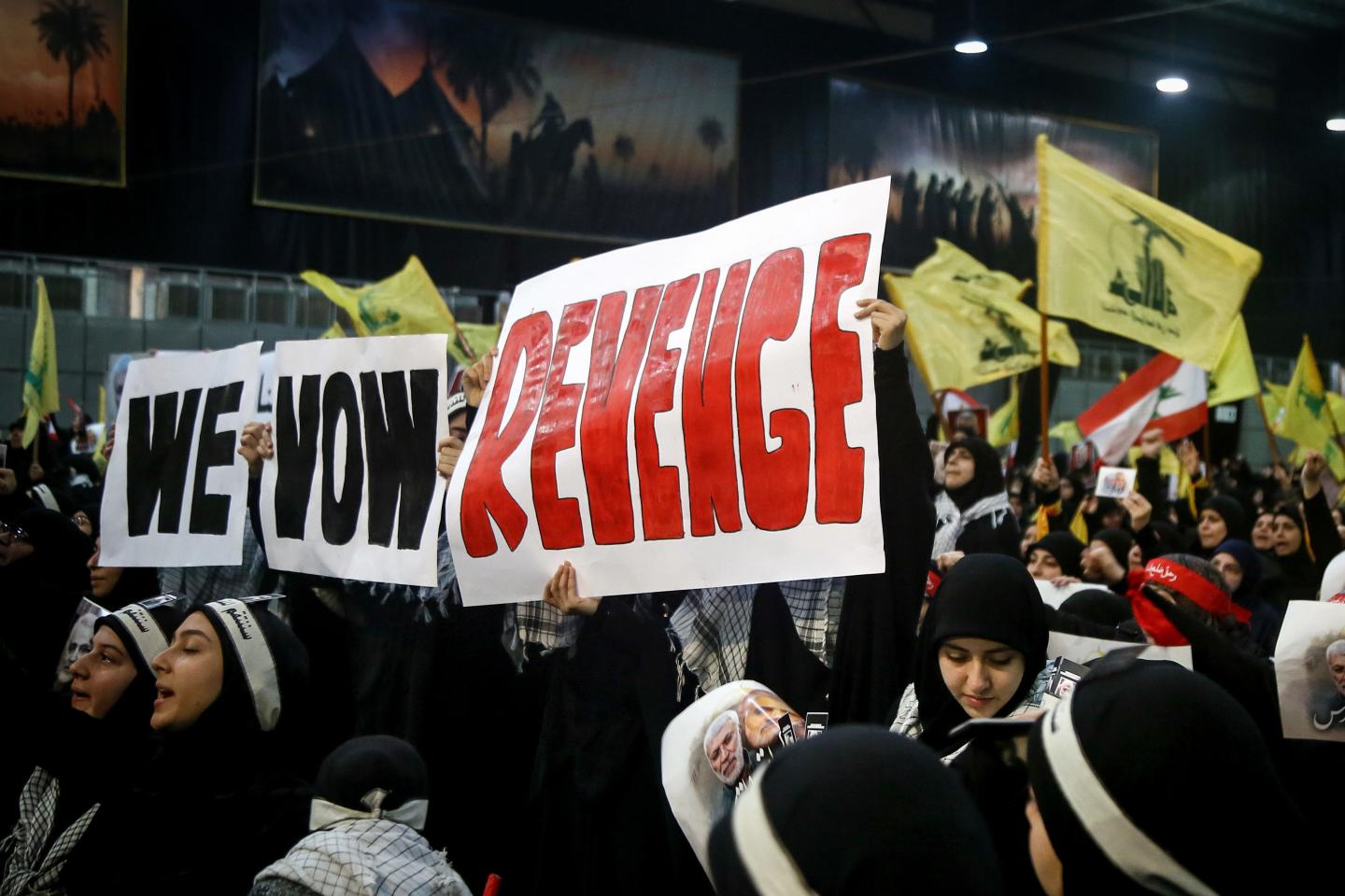 Hezbollah rally in Lebanon