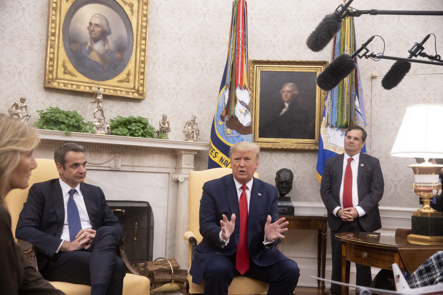 President Trump Hosts Greek Prime Minister Kyriakos Mitsotakis At White House