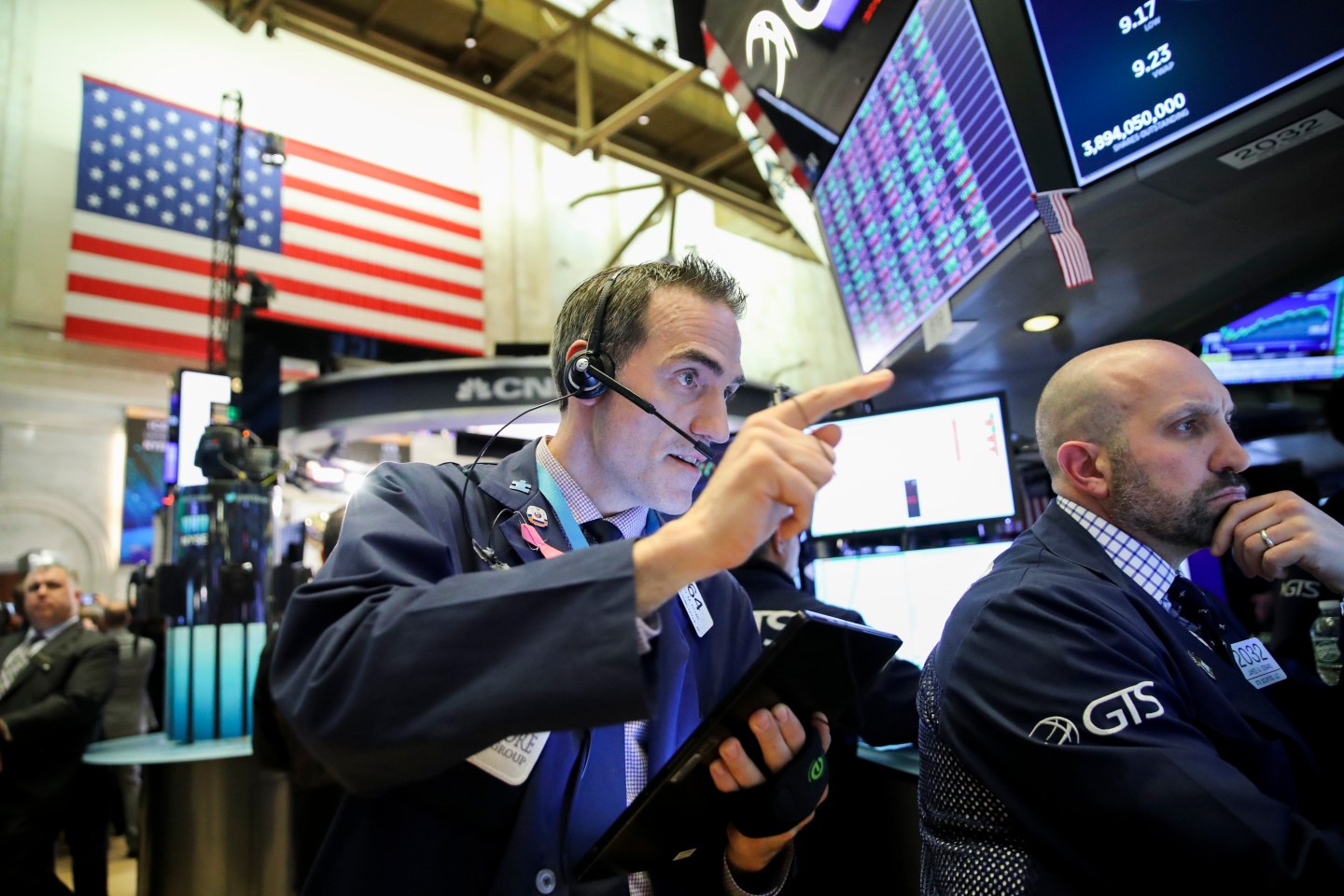 Dow record high NYSE