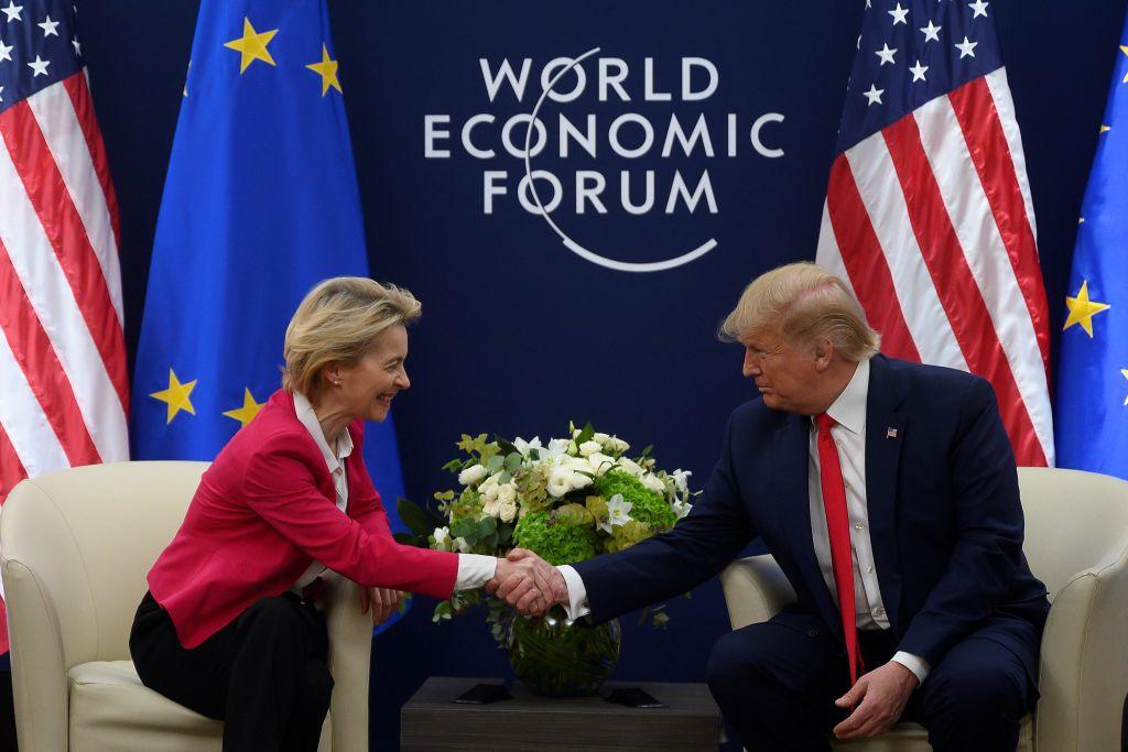 SWITZERLAND-USA-ECONOMY-WEF-DAVOS-DIPLOMACY