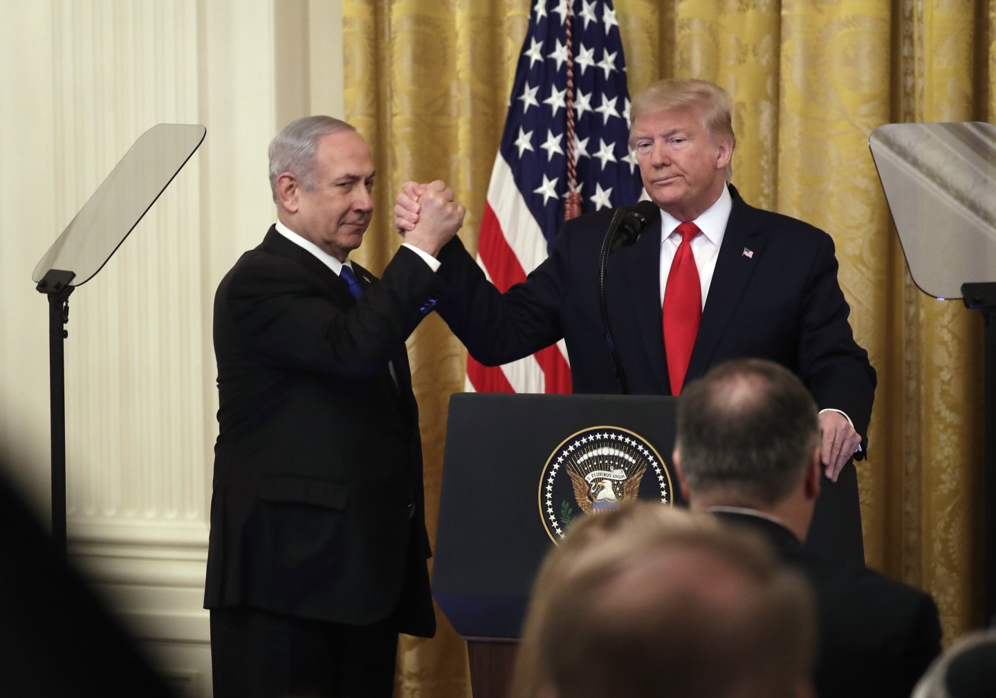 President Trump Holds News Conference With Israeli Prime Minister Netanyahu