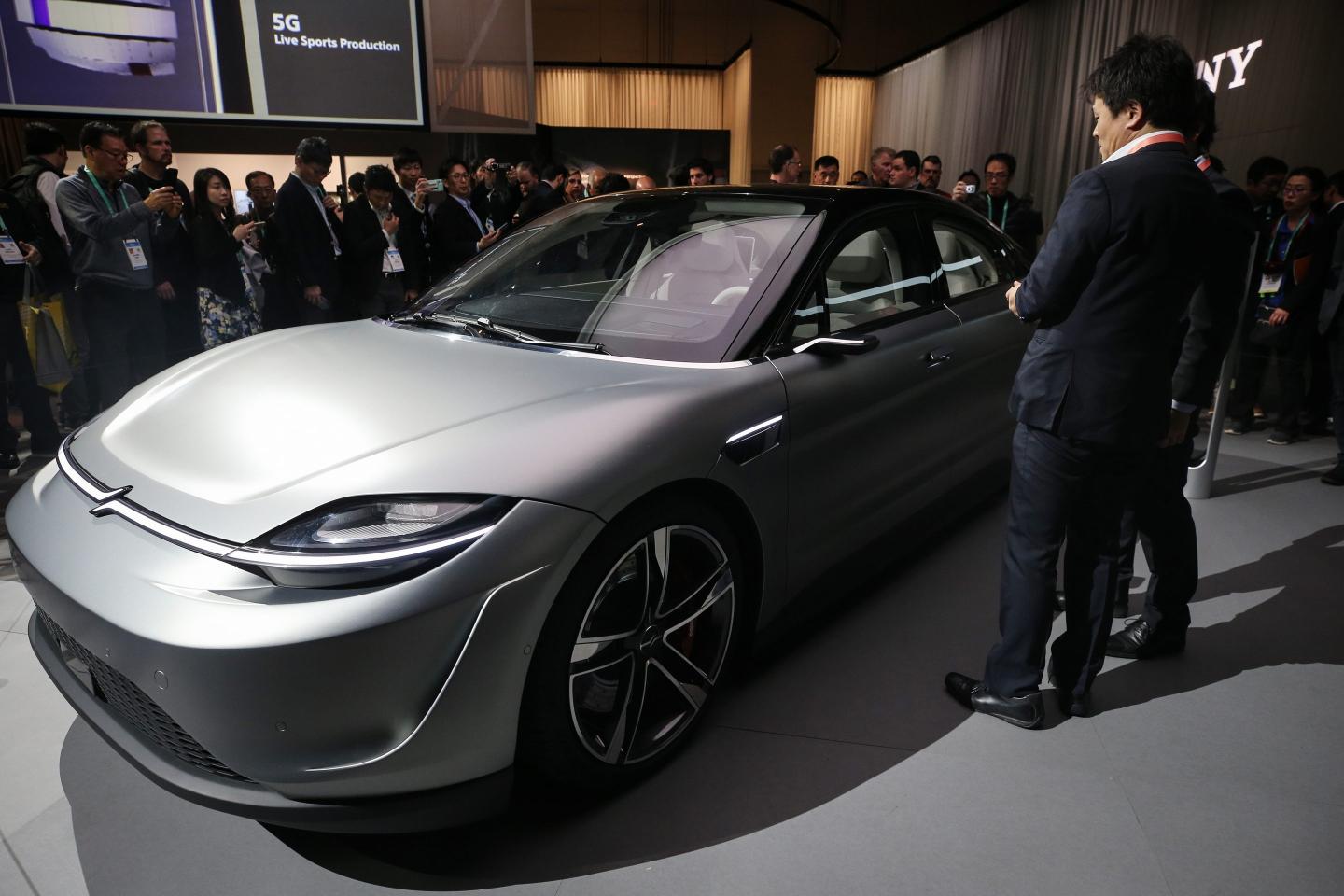 sony vision-s car prototype
