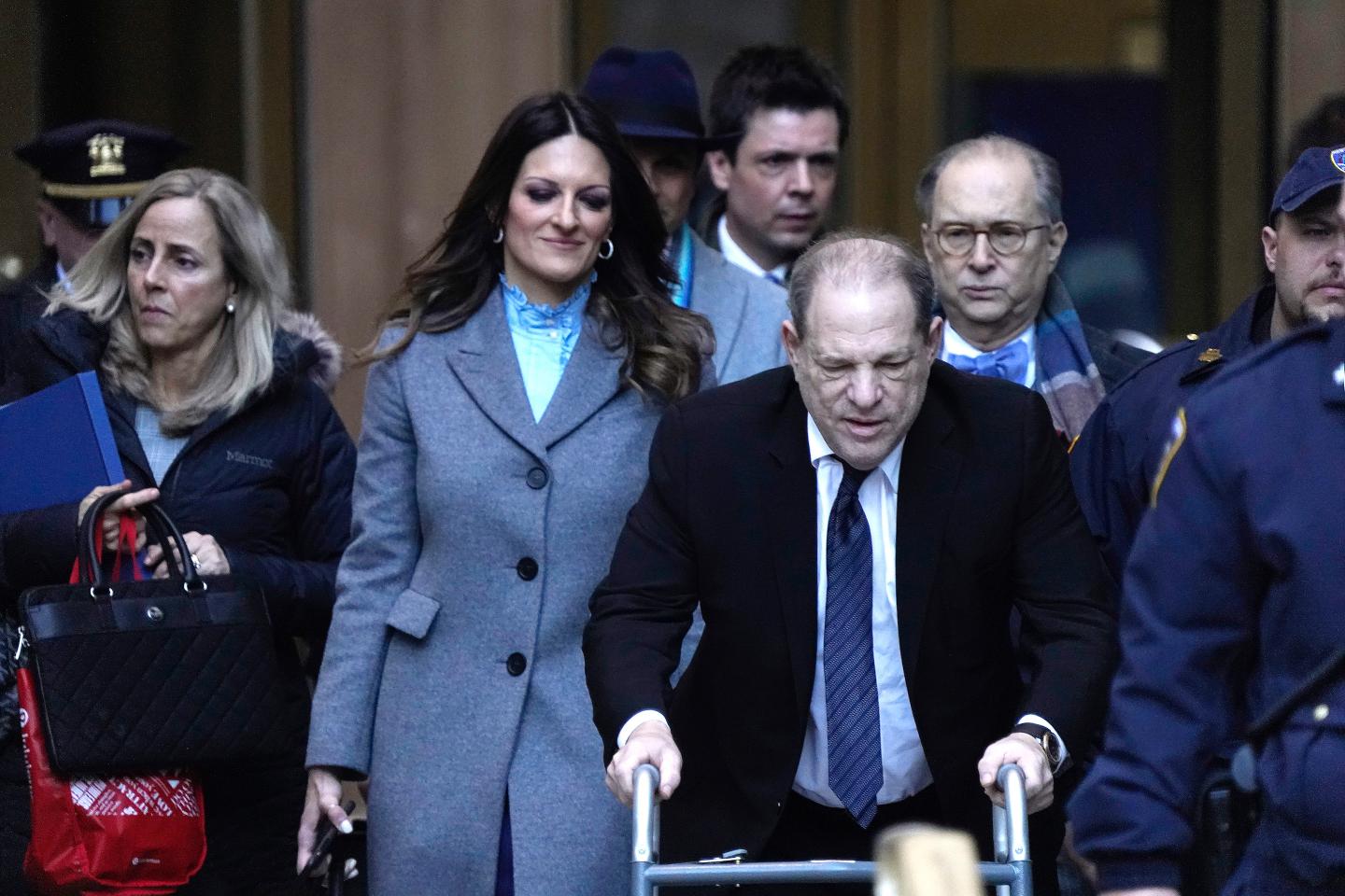 Harvey Weinstein Arrives At Court For The Start Of His Sex Assault Trial
