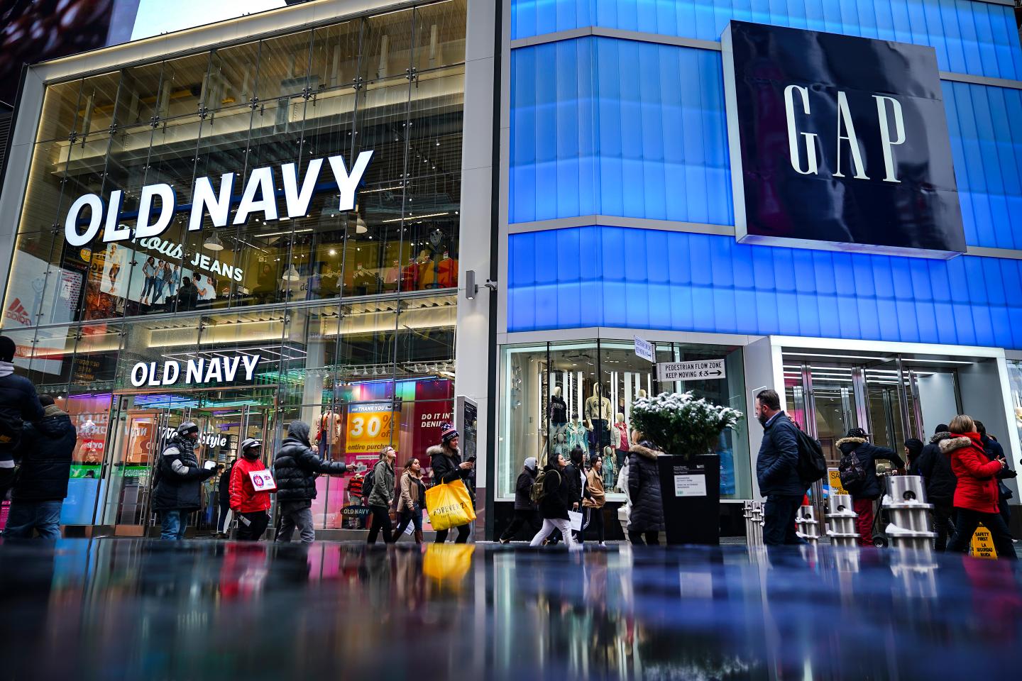 Old Navy-Gap-Times Square