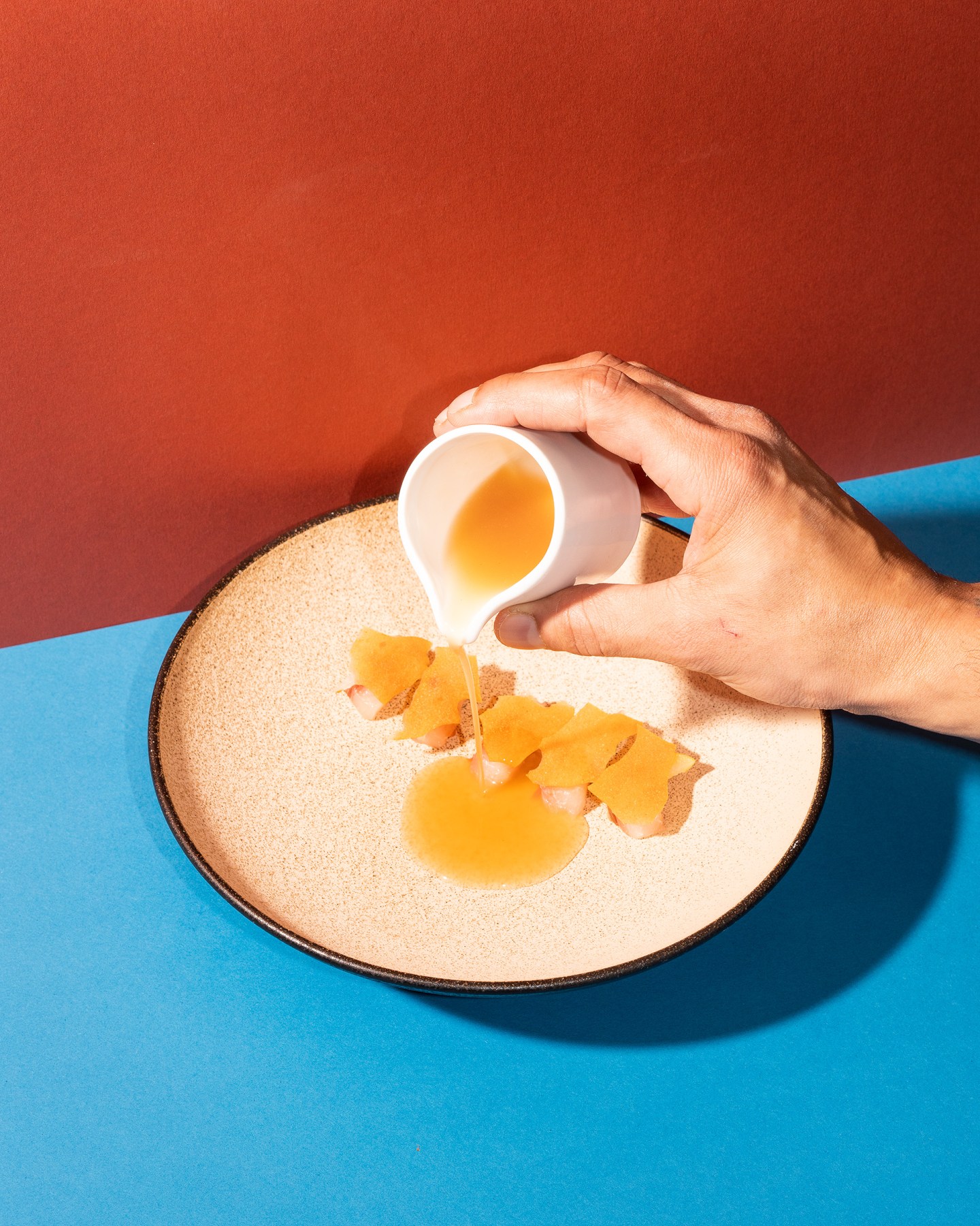 Kasu-cured Spanish mackerel: a creation of chef Nicholas Elmi at Laurel.
Photograph by William Mebane for Fortune