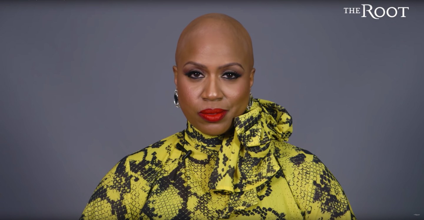 Rep. Ayanna Pressley-Alopecia baldness