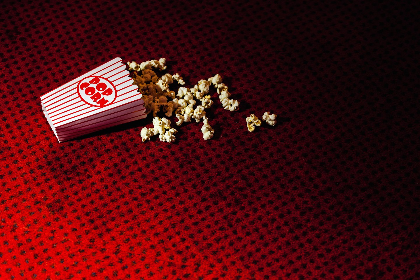 Spilled popcorn-MoviePass