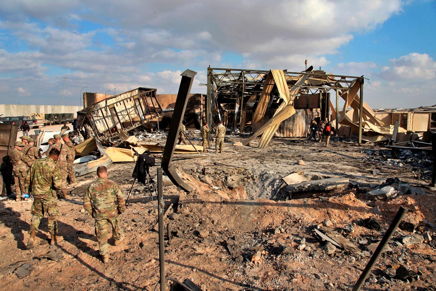 US Base Damages-Iraq-Iran Missle Strike