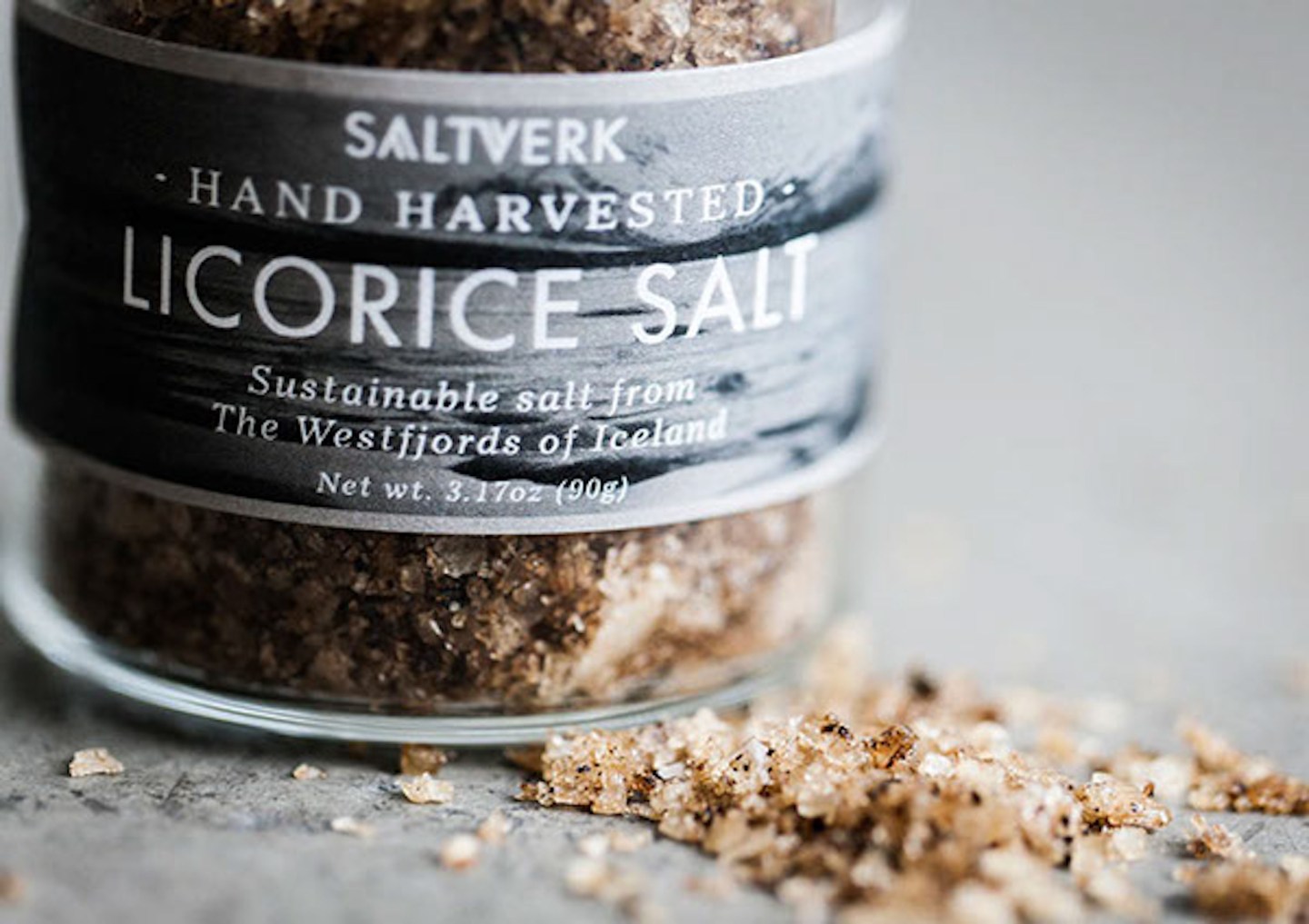 Saltverk hand-harvested licorice sea salt