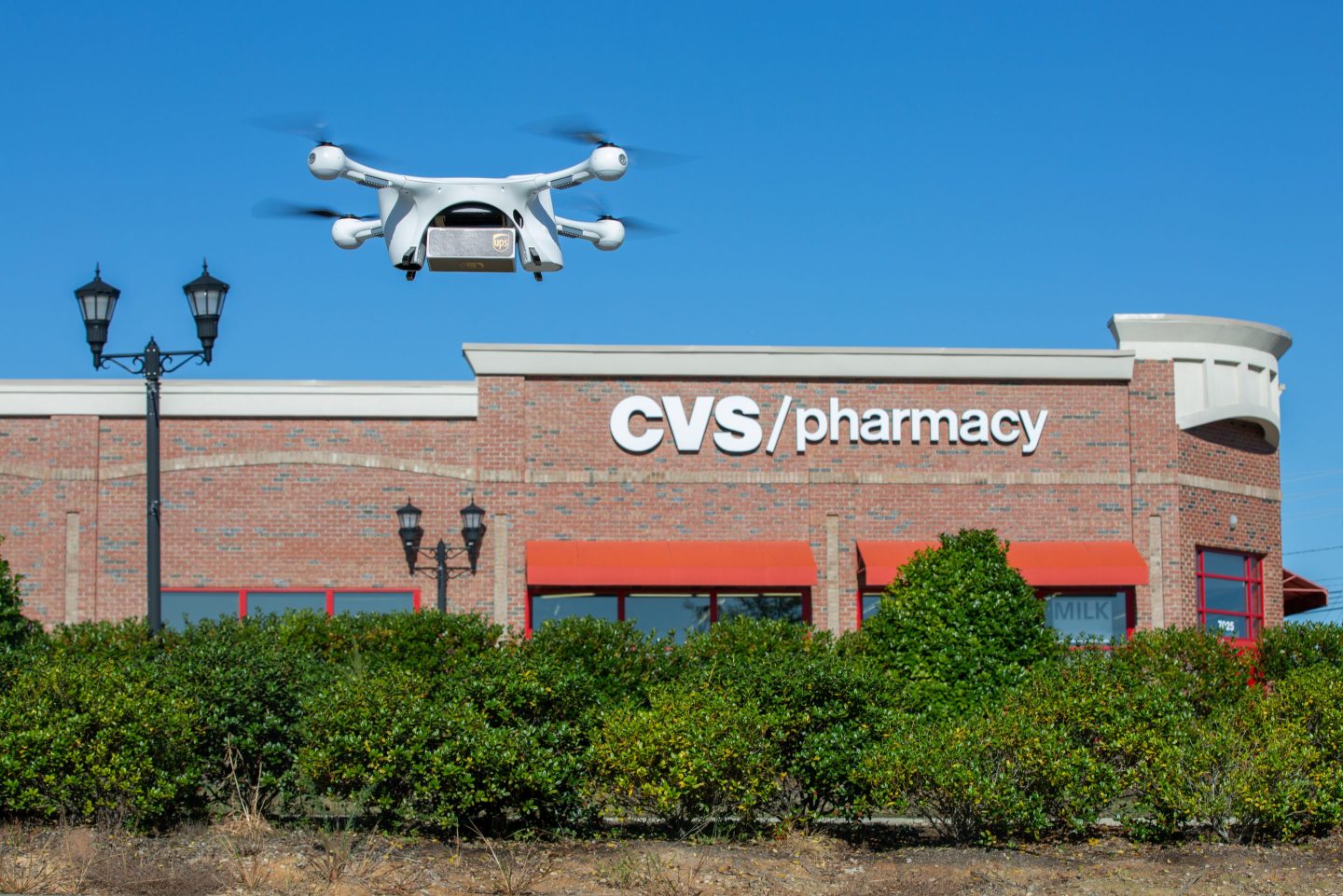 ups drone making cvs delivery