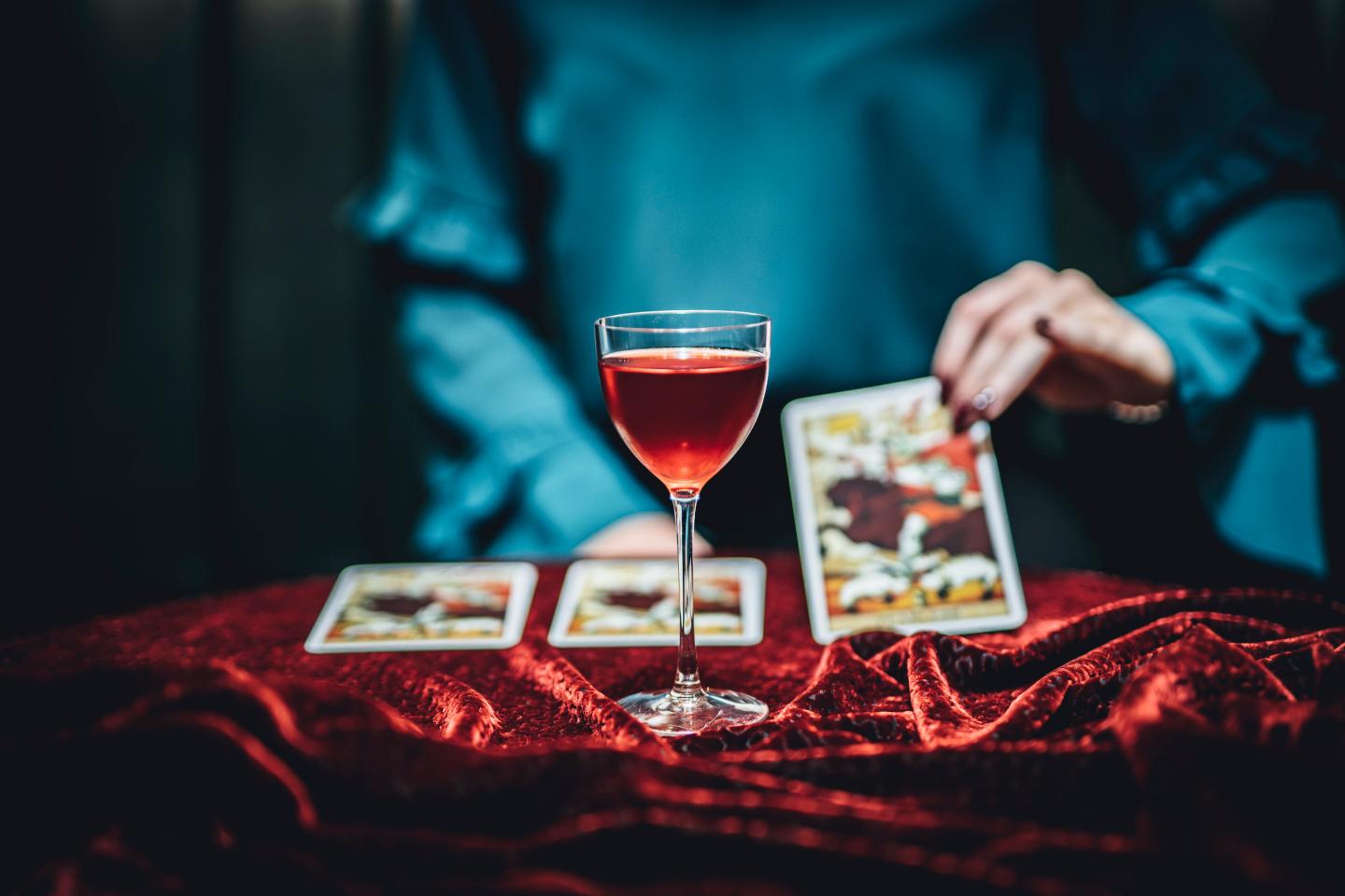 Can’t choose a cocktail? Let the divine decide at this Victorian-era London hotel