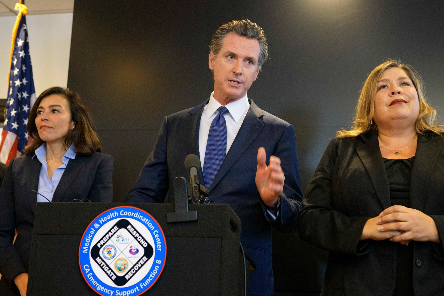 California Gov. Gavin Newsom-Coronavirus Preparations