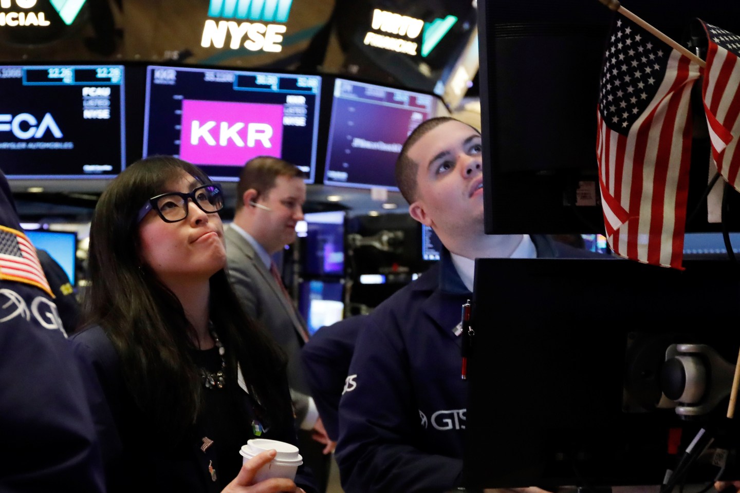 Stocks are opening sharply lower on Wall Street, pushing the Dow Jones Industrial Average down more than 1000 points, as virus cases spread beyond China, threatening to disrupt the global economy.