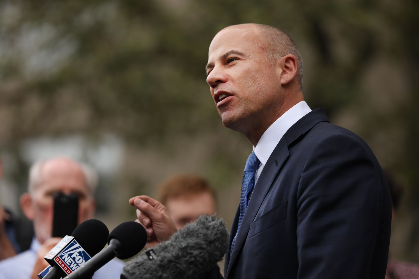 Attorney Michael Avenatti Appears In Court For Hearing In Case Accusing Him Of Stealing Funds From Stormy Daniels