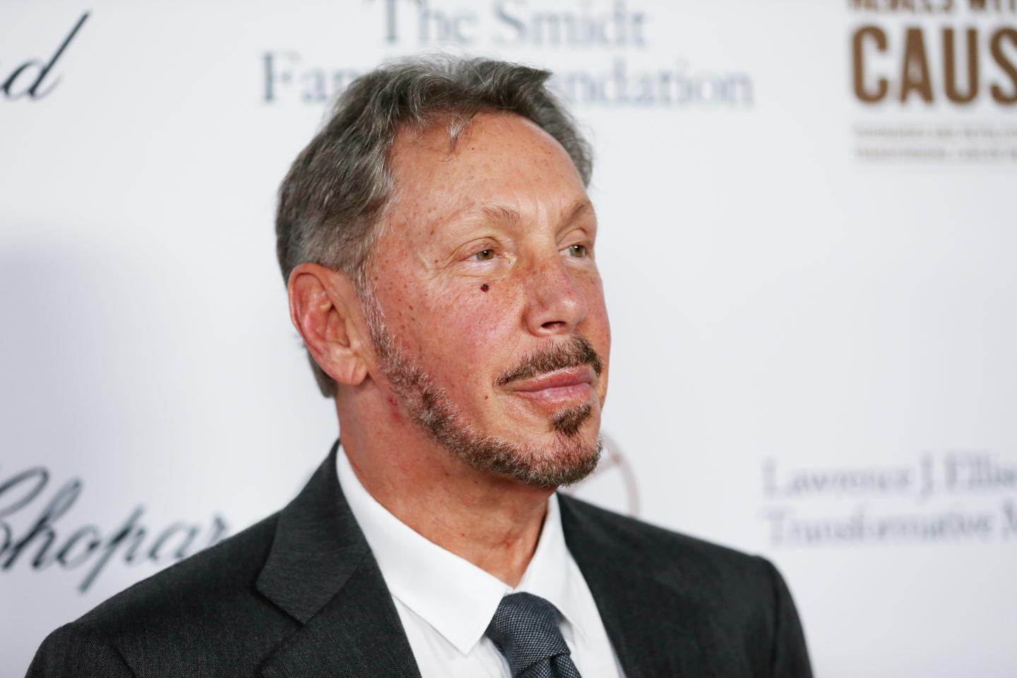 Larry Ellison had held a fundraiser for President Trump.