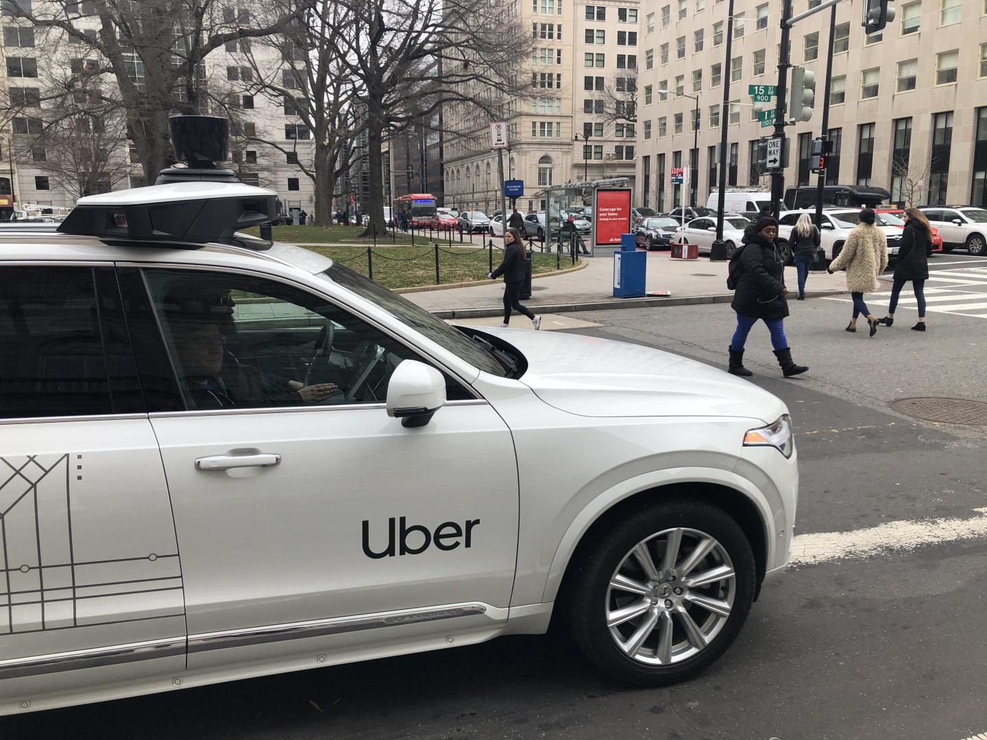 uber self driving car