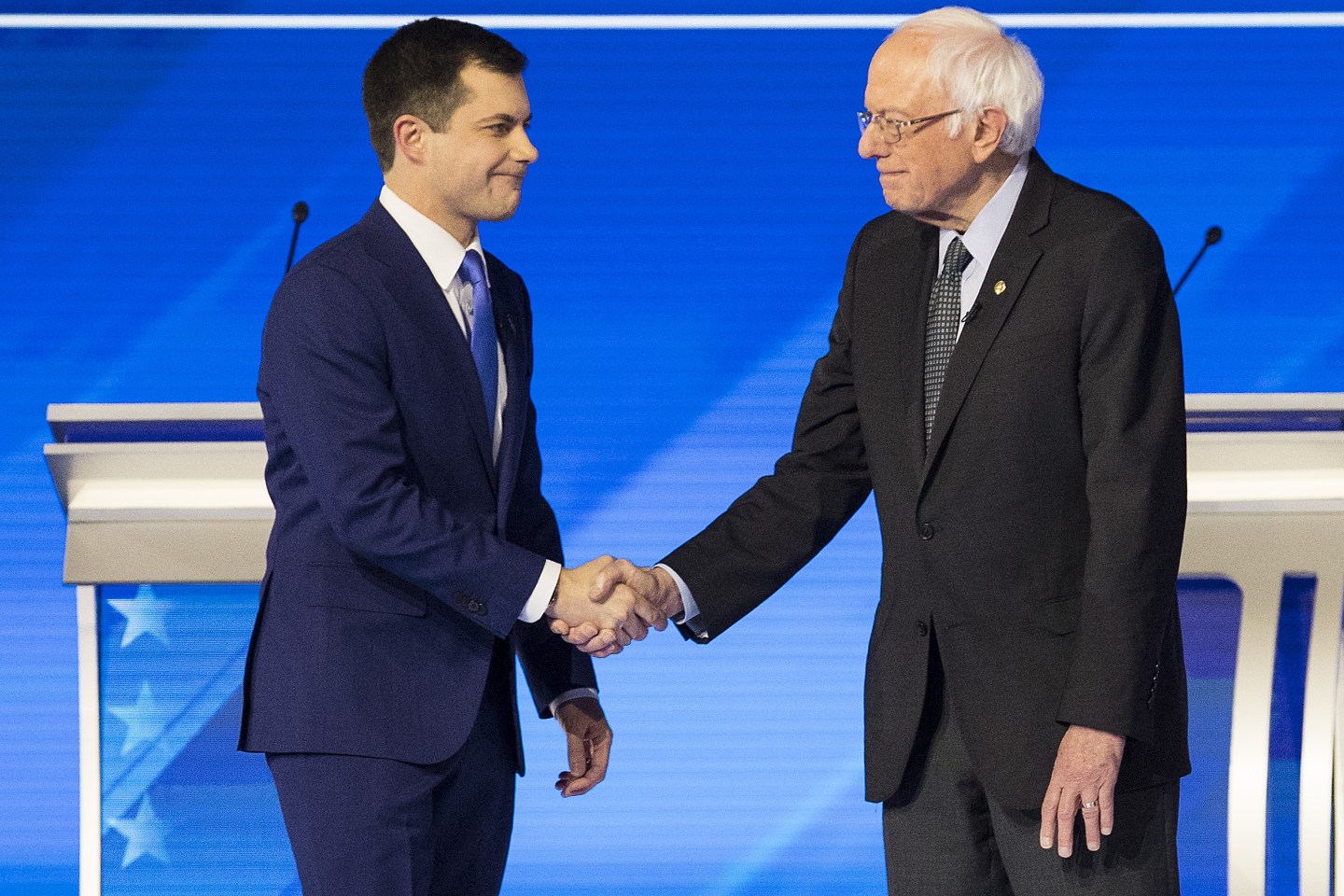 Candidates Attend Seventh 2020 Democratic Presidential Debate