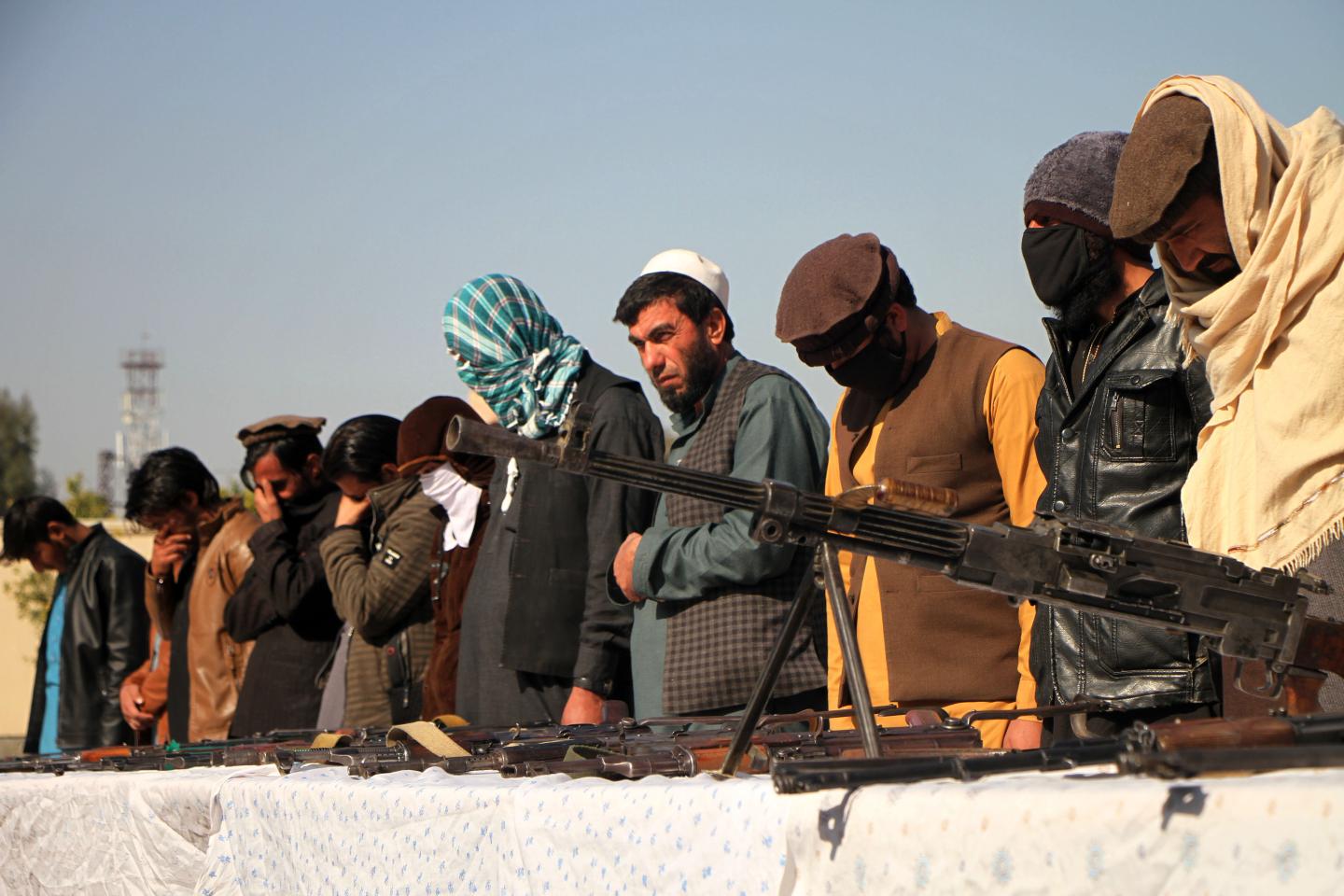 AFGHANISTAN-NANGARHAR-TALIBAN-SURRENDER