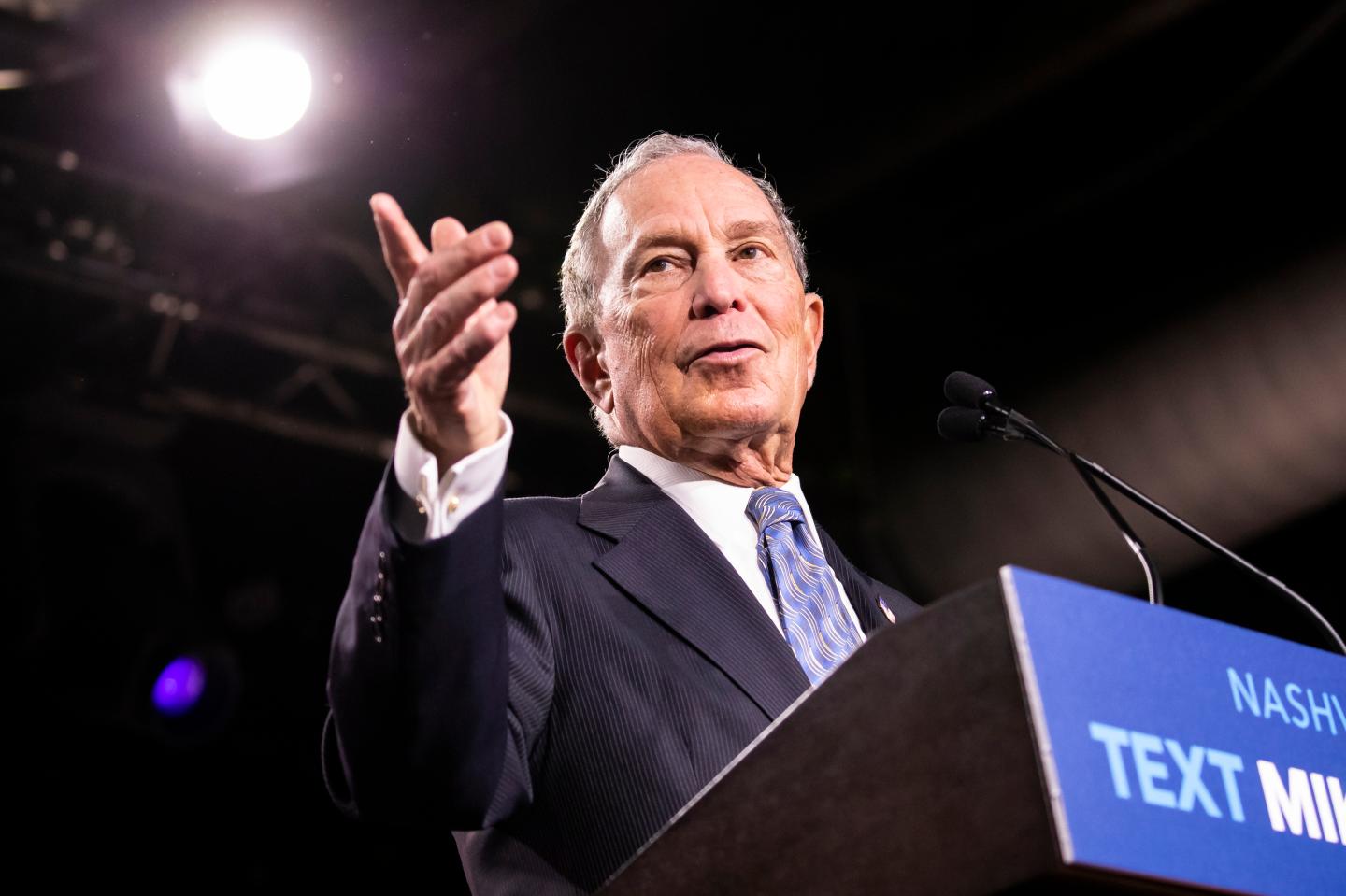 Presidential Candidate Mike Bloomberg Holds Campaign Rally In Nashville
