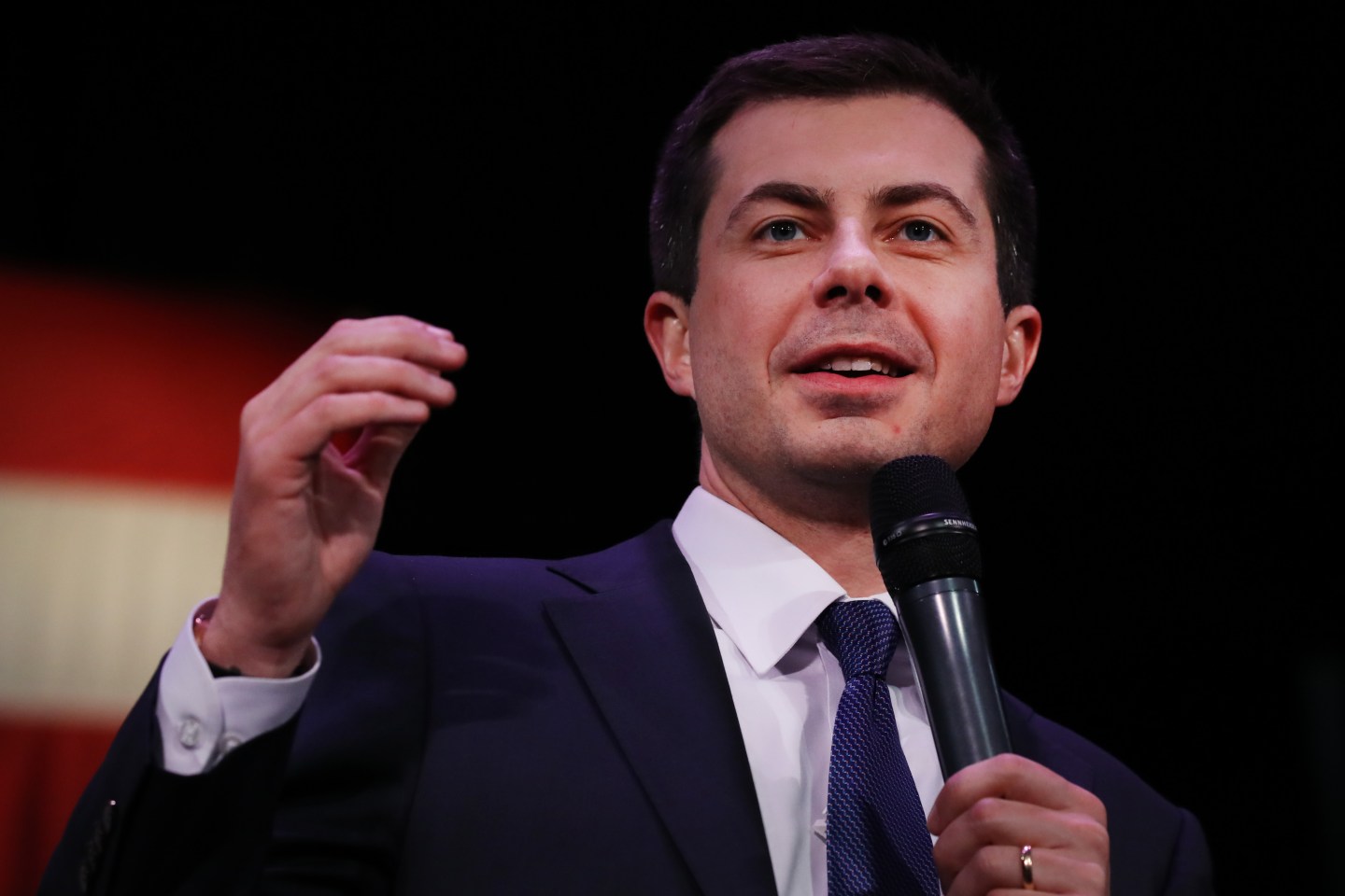 Buttigieg slightly leading Sanders with 71% of Iowa results reported