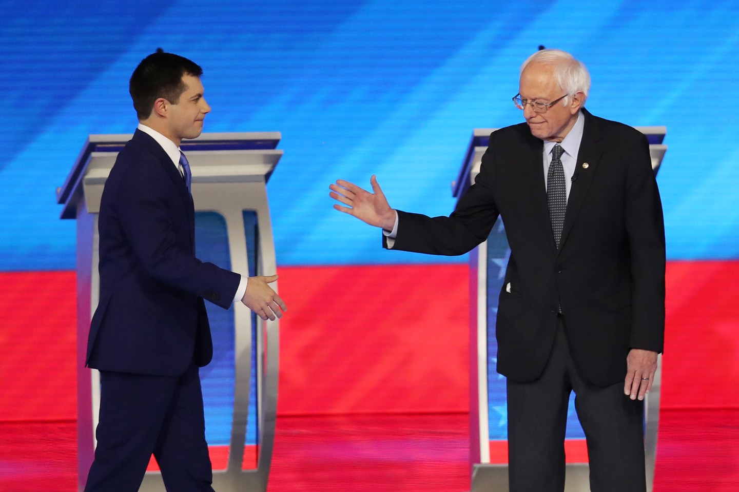 These are the Democratic candidates who qualify for the next debate in Las Vegas—so far