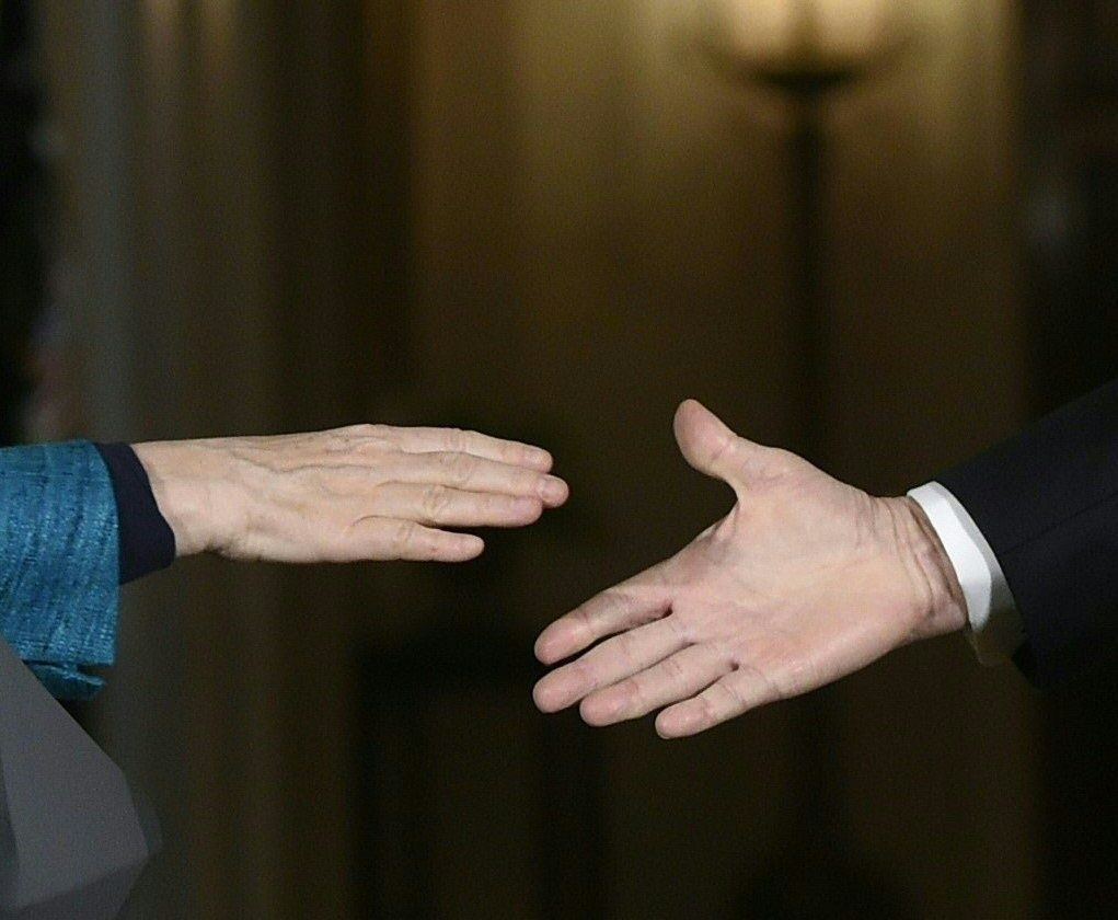 US-GERMANY-TRUMP-MERKEL