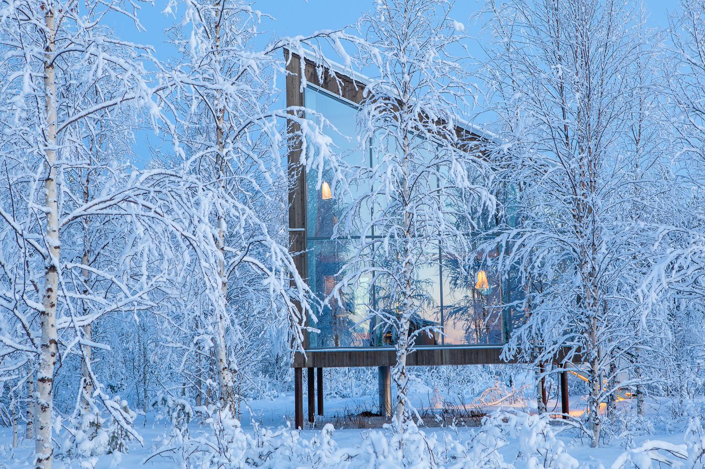 Watch the aurora borealis at this new Swedish resort and spa