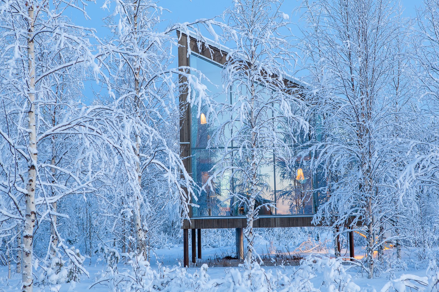 Watch the aurora borealis at this new Swedish resort and spa