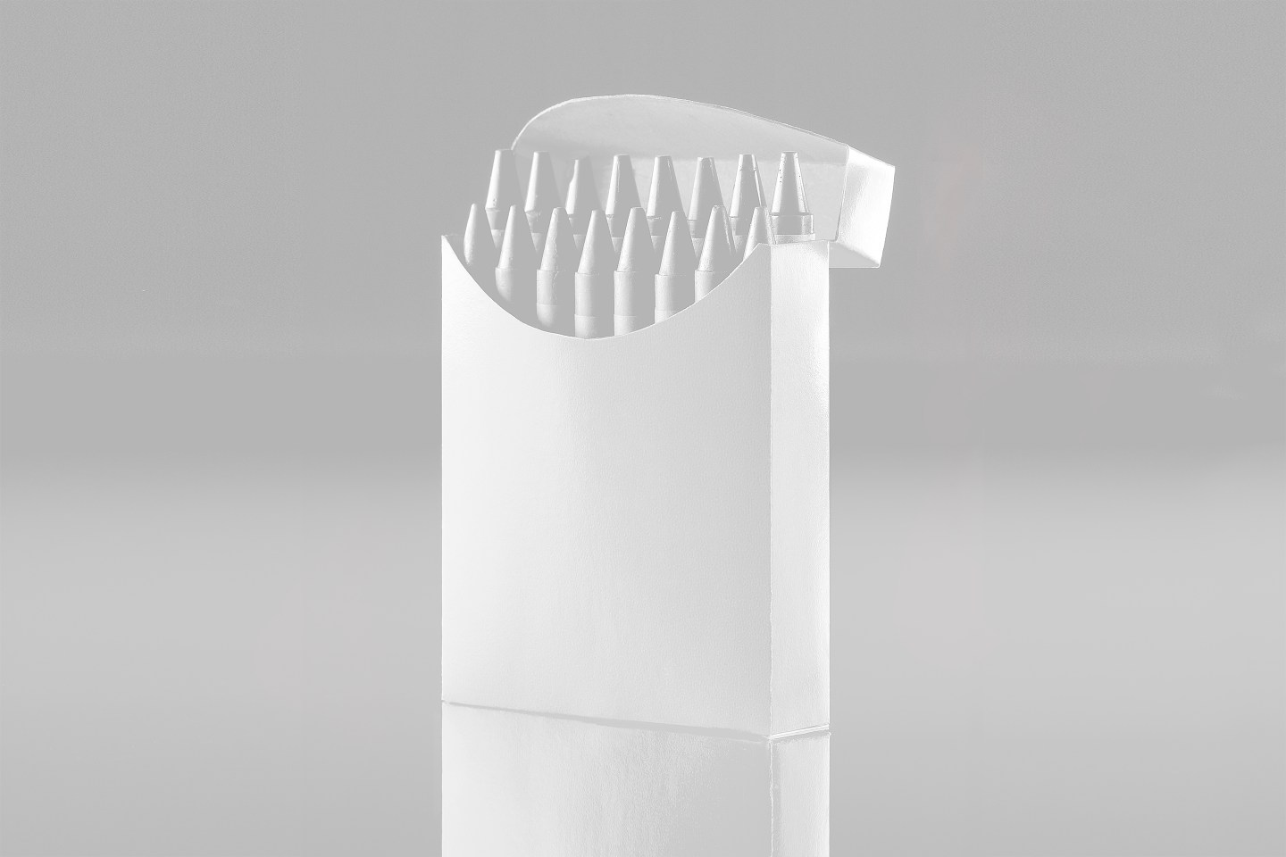 White Crayons-Racism Concept