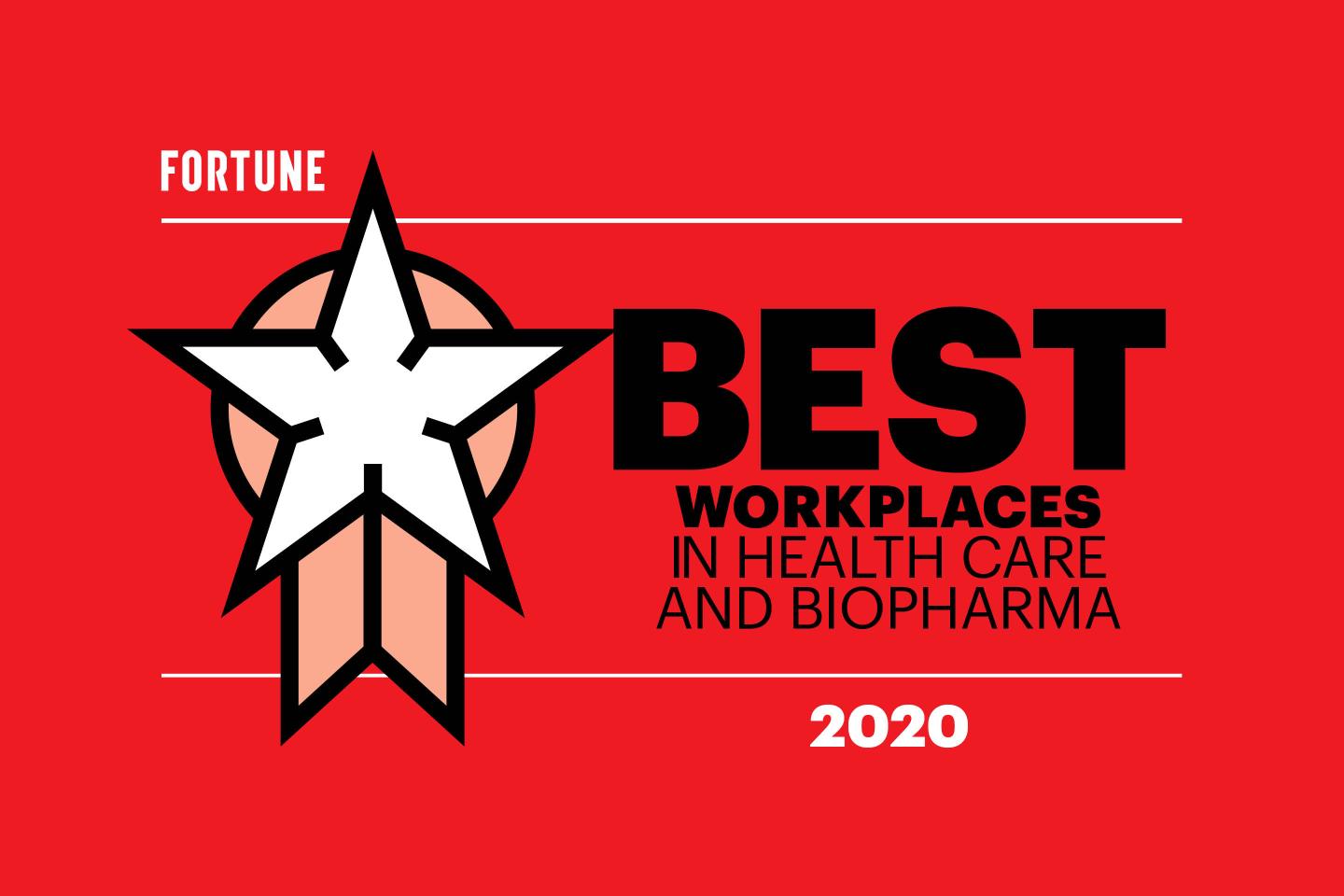 Best Workplaces in Healthcare and Biopharma 2020 logo