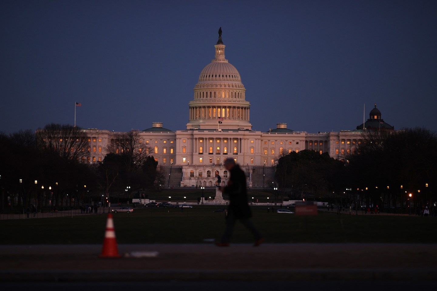 Capitol Hill at Dusk