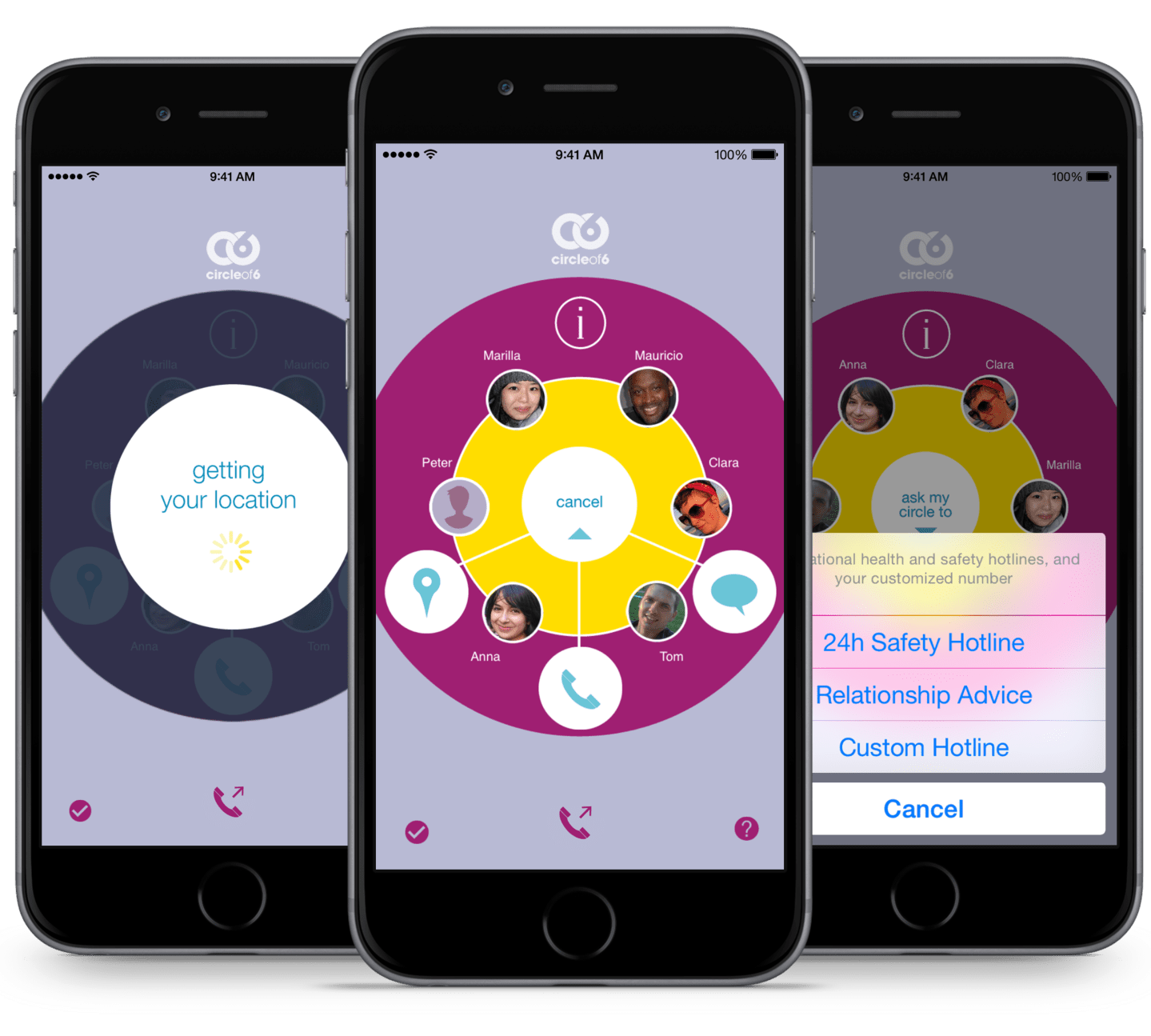 Circle of 6 App