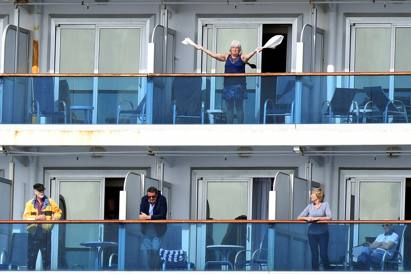 Coronavirus Cruise Ship-Grand Princess Passengers