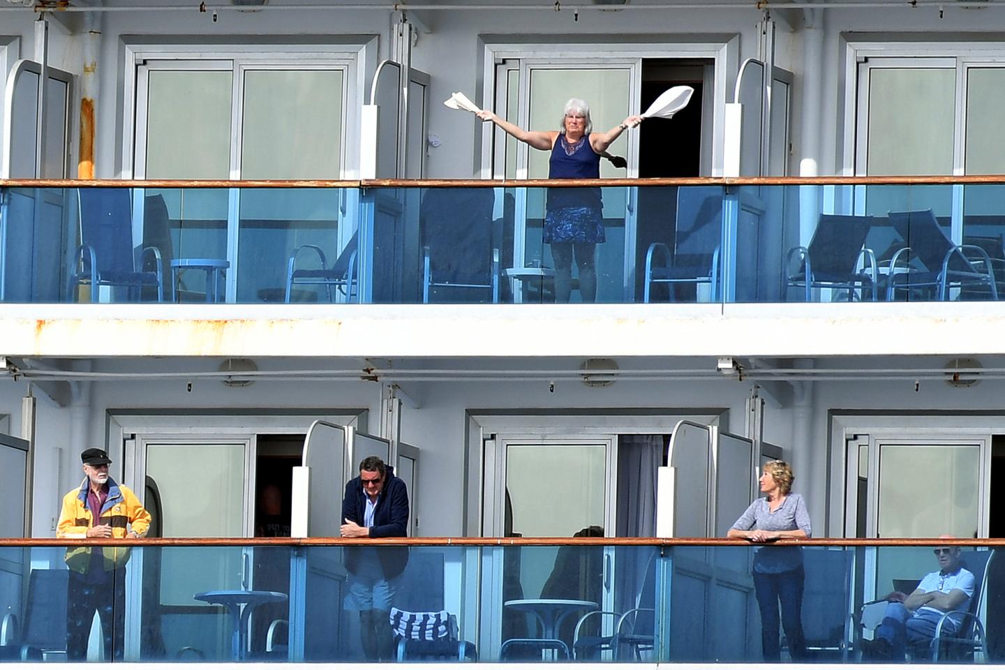 Coronavirus Cruise Ship-Grand Princess Passengers