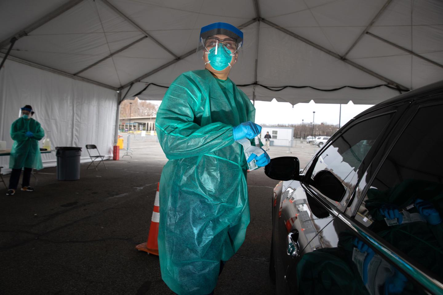 Coronavirus-PPE-Doctor at Hospital