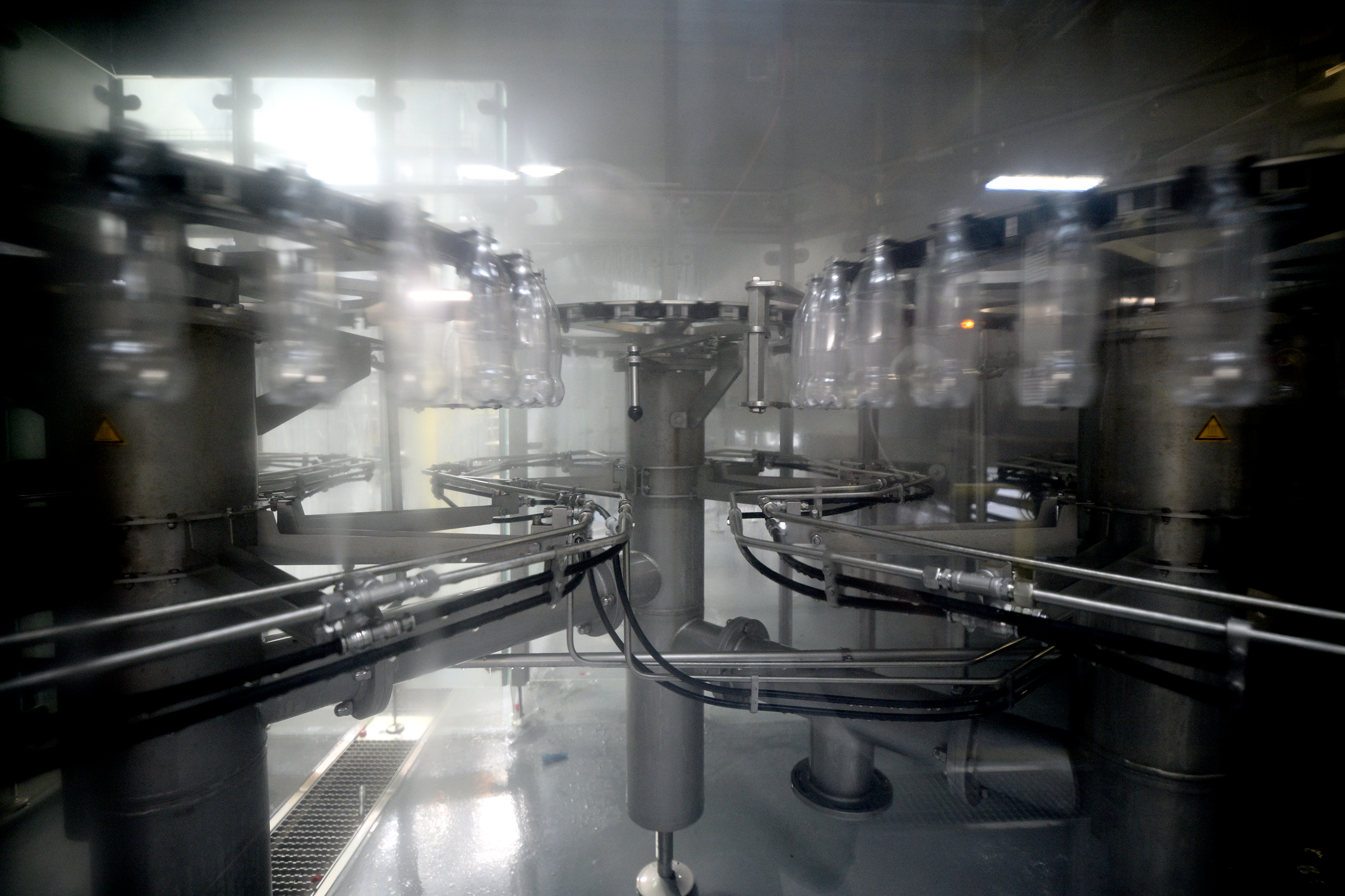 Empty Coca-Cola Factory Supply Chain