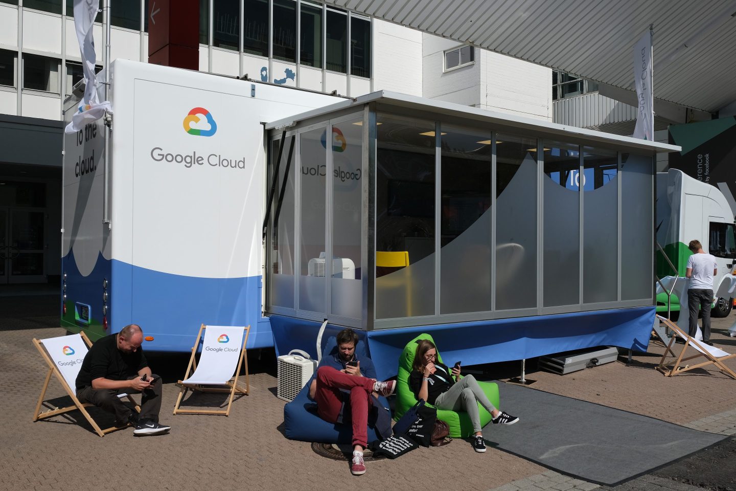 a trailer promoting google cloud services