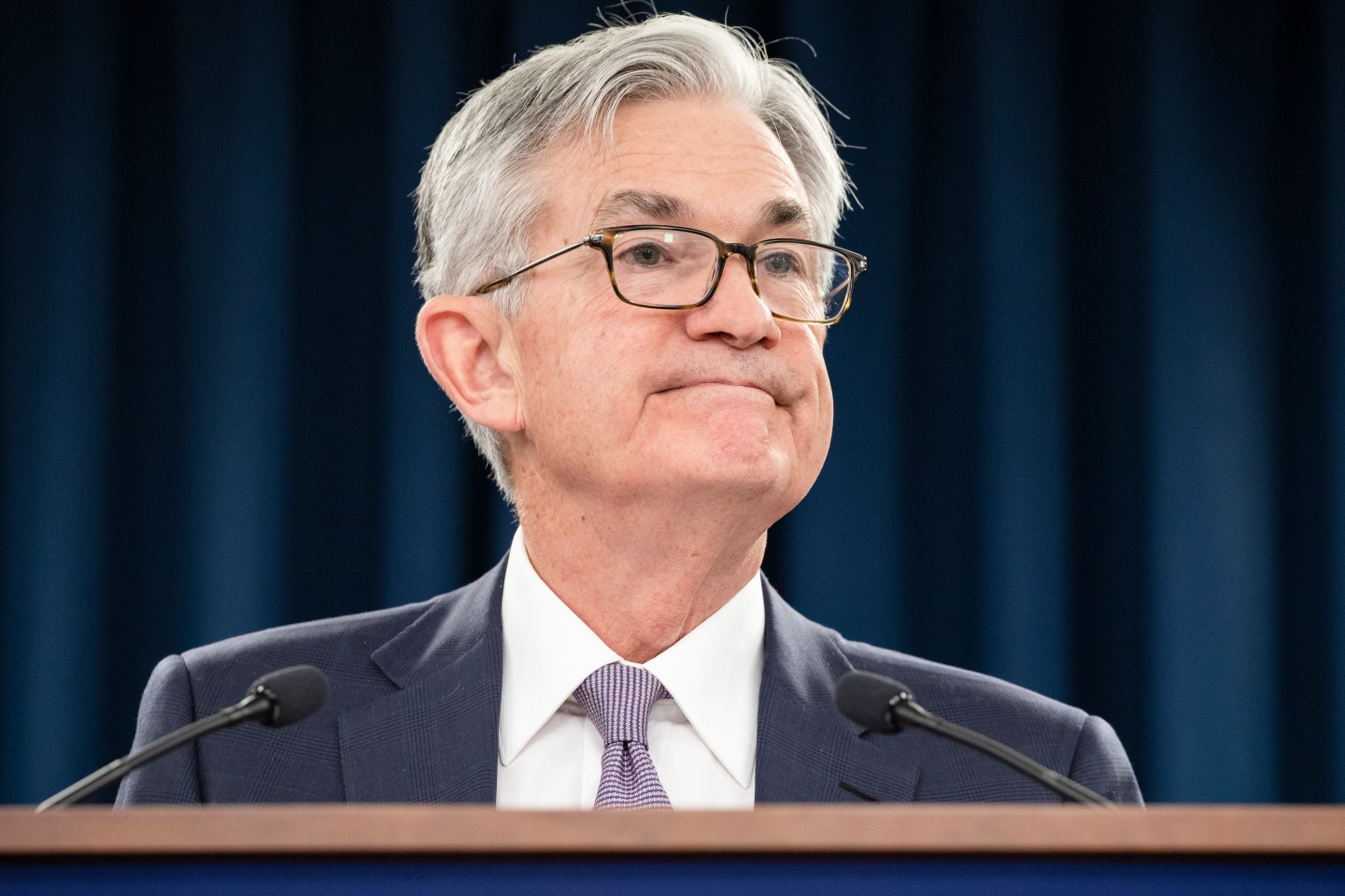 Federal Reserve Chair Jerome Powell Announces Fed Decision On Interest Rates