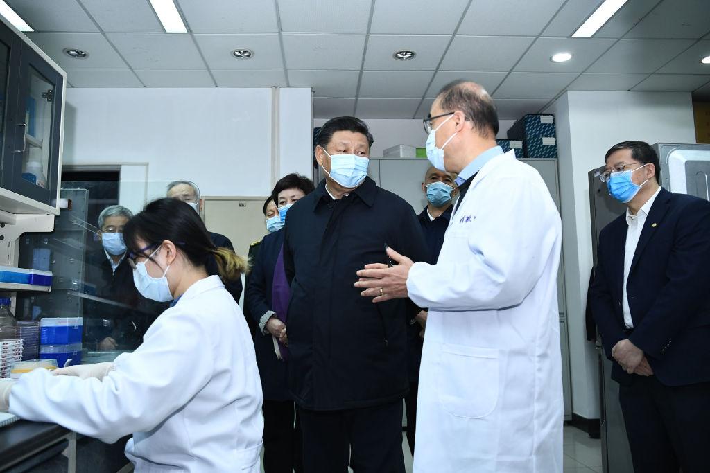 CHINA-BEIJING-XI JINPING-COVID-19-INSPECTION (CN)