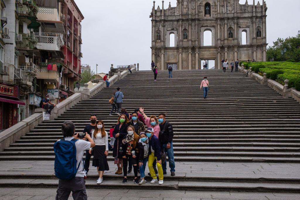 Views of Macau As Gaming Revenue Suffers Record Plunge From Virus Blow