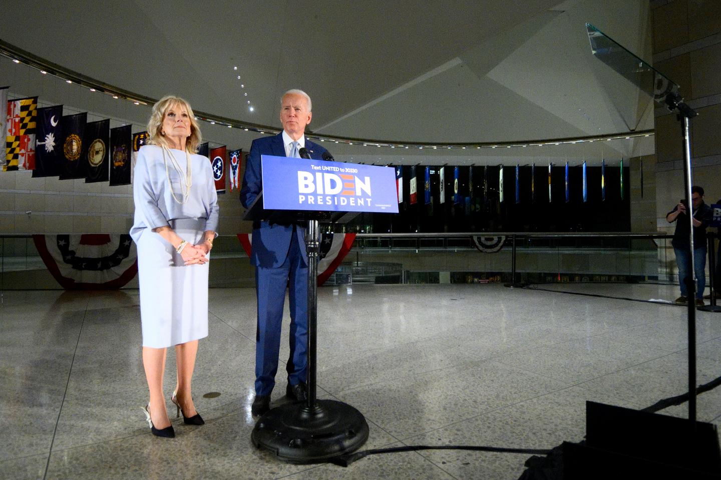 Vice President Joe Biden In Philadelphia