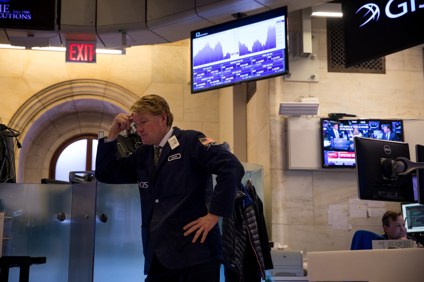 Circuit breakers kick in on Wall Street for second time in a week